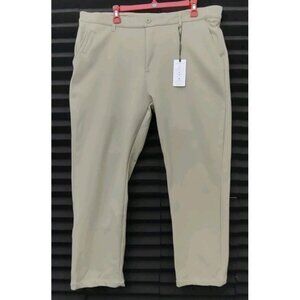 Maelreg Khaki Chinos Fleece Lined